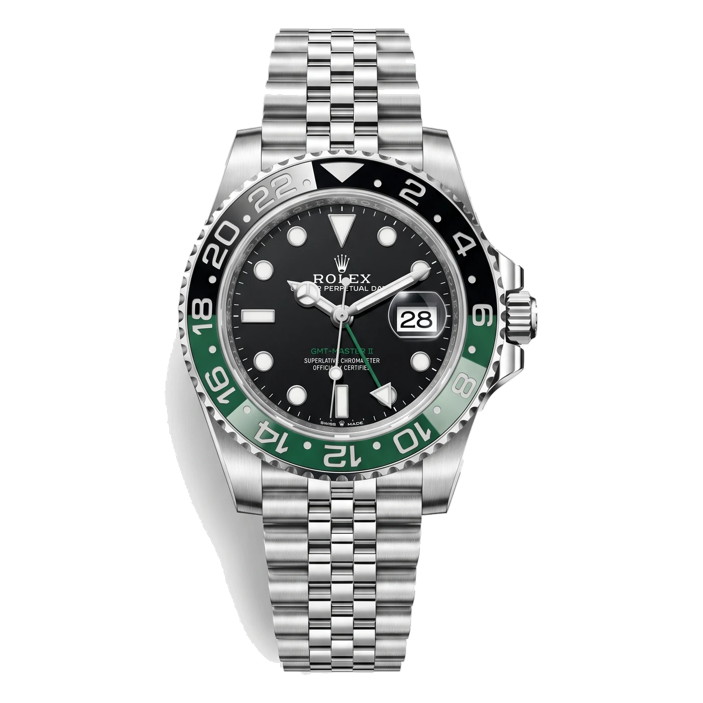 Rolex GMT-Master II, Grün / Schwarz
